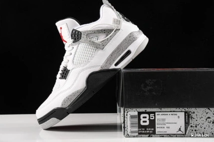 4 “WHITE JORDAN CEMENT” 840606-192 OG AIR 0720